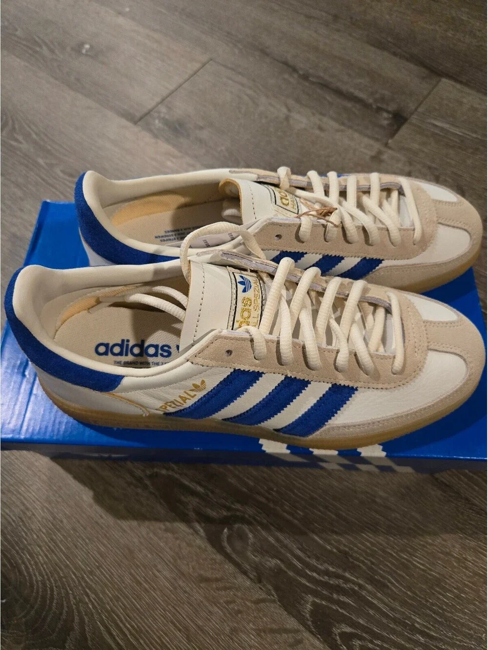 adidas Daily 4.0 Grey Blue Gum Casual Shoes JQ5647 Men's Size 10.5